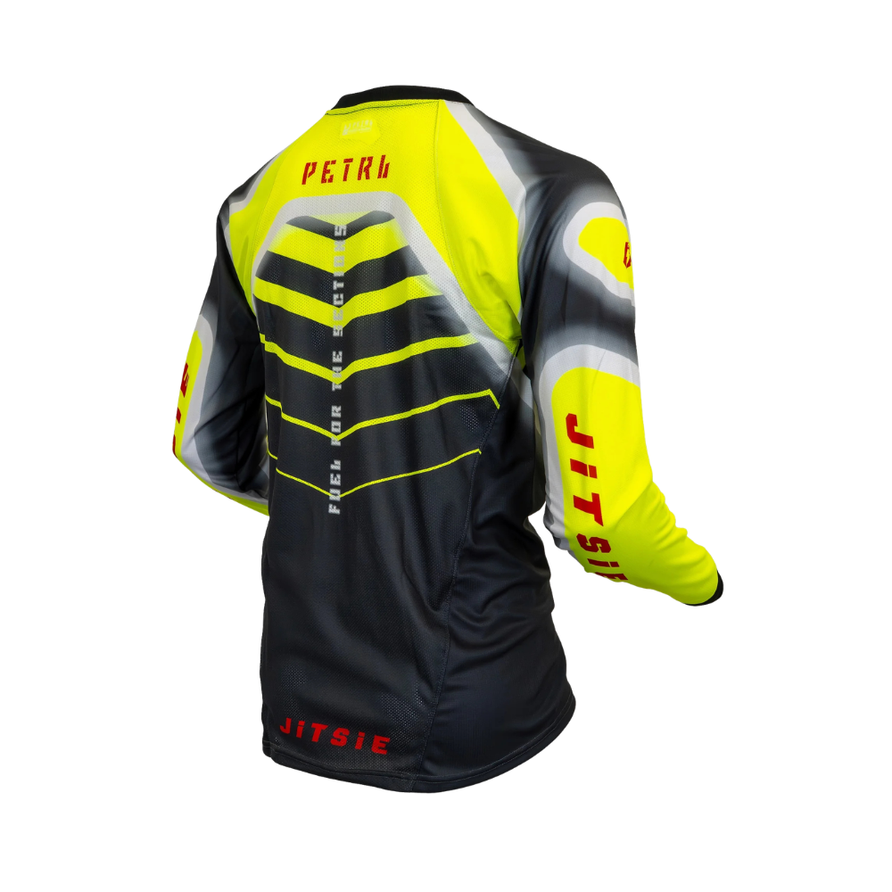 Jitsie L3 Petrl Trials Shirt - Yellow - Road and Trials