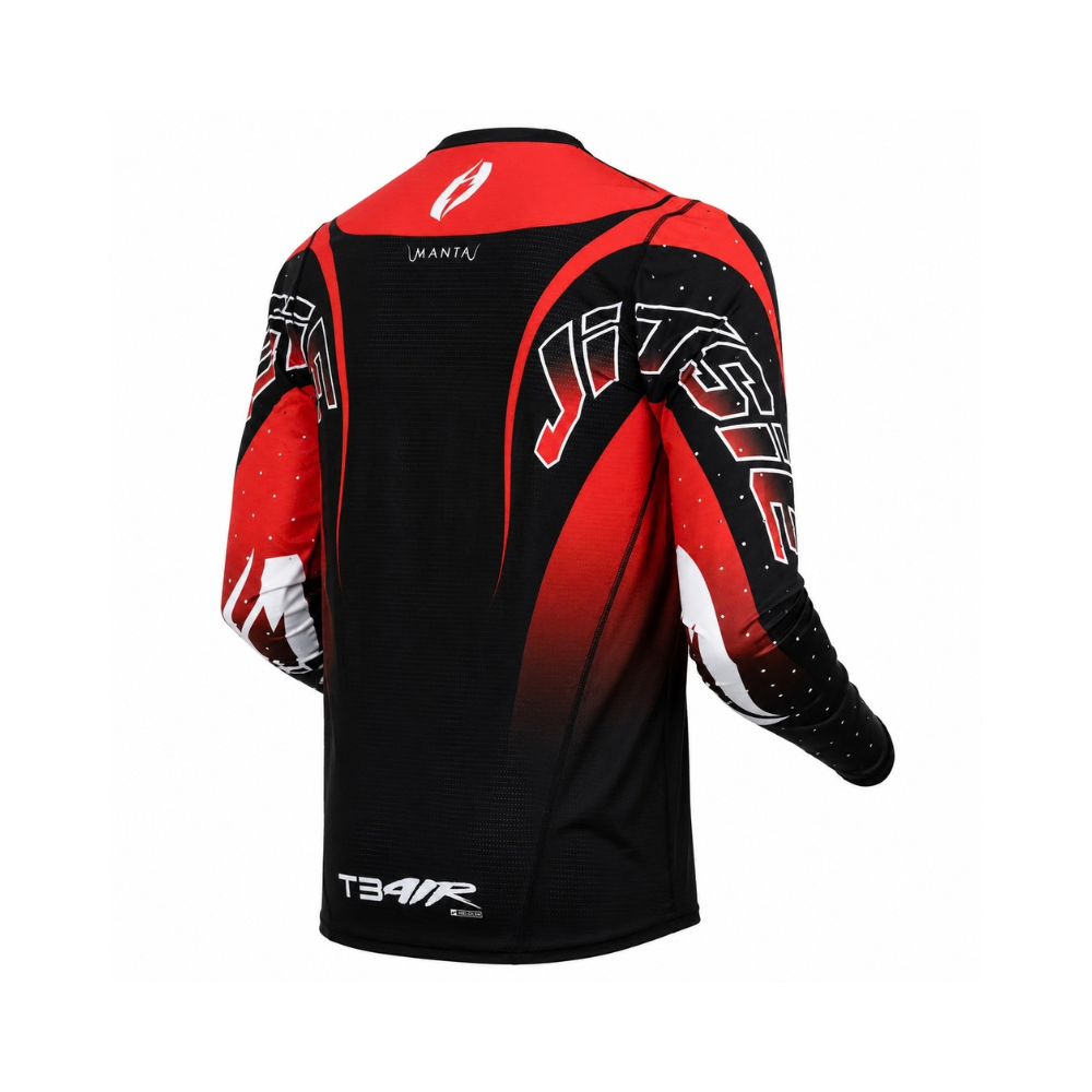 Jitsie T3 Air Manta Trials Shirt - Red - Road and Trials