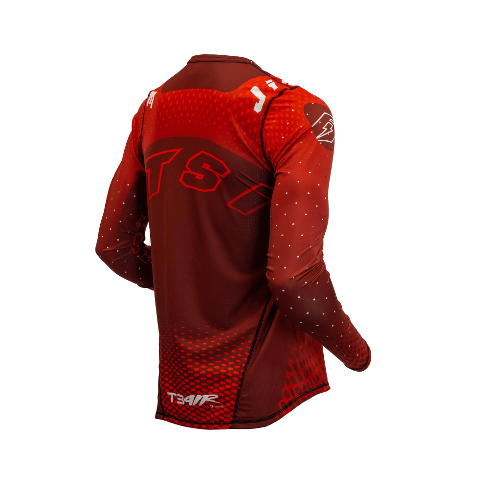 Jitsie T3 Air Solid Trials Shirt - Red