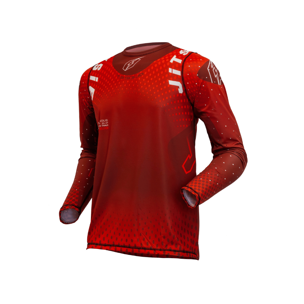 Jitsie T3 Air Solid Trials Shirt - Red