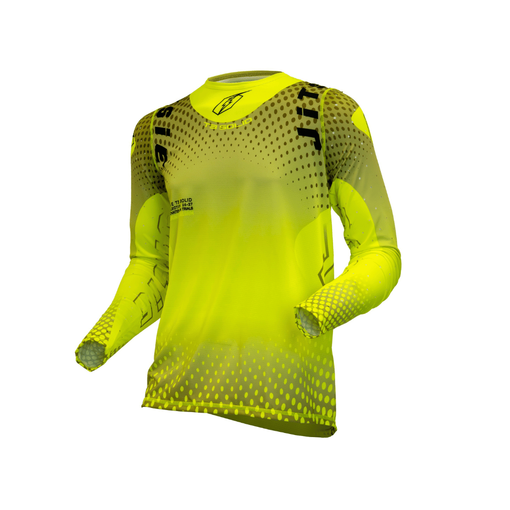 Jitsie T3 Air Solid Trials Shirt - Yellow