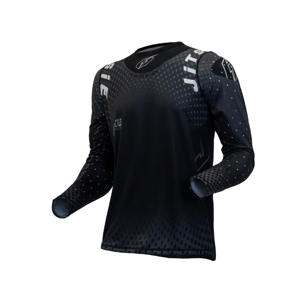 Jitsie T3 Air Solid Trials Shirt - Black