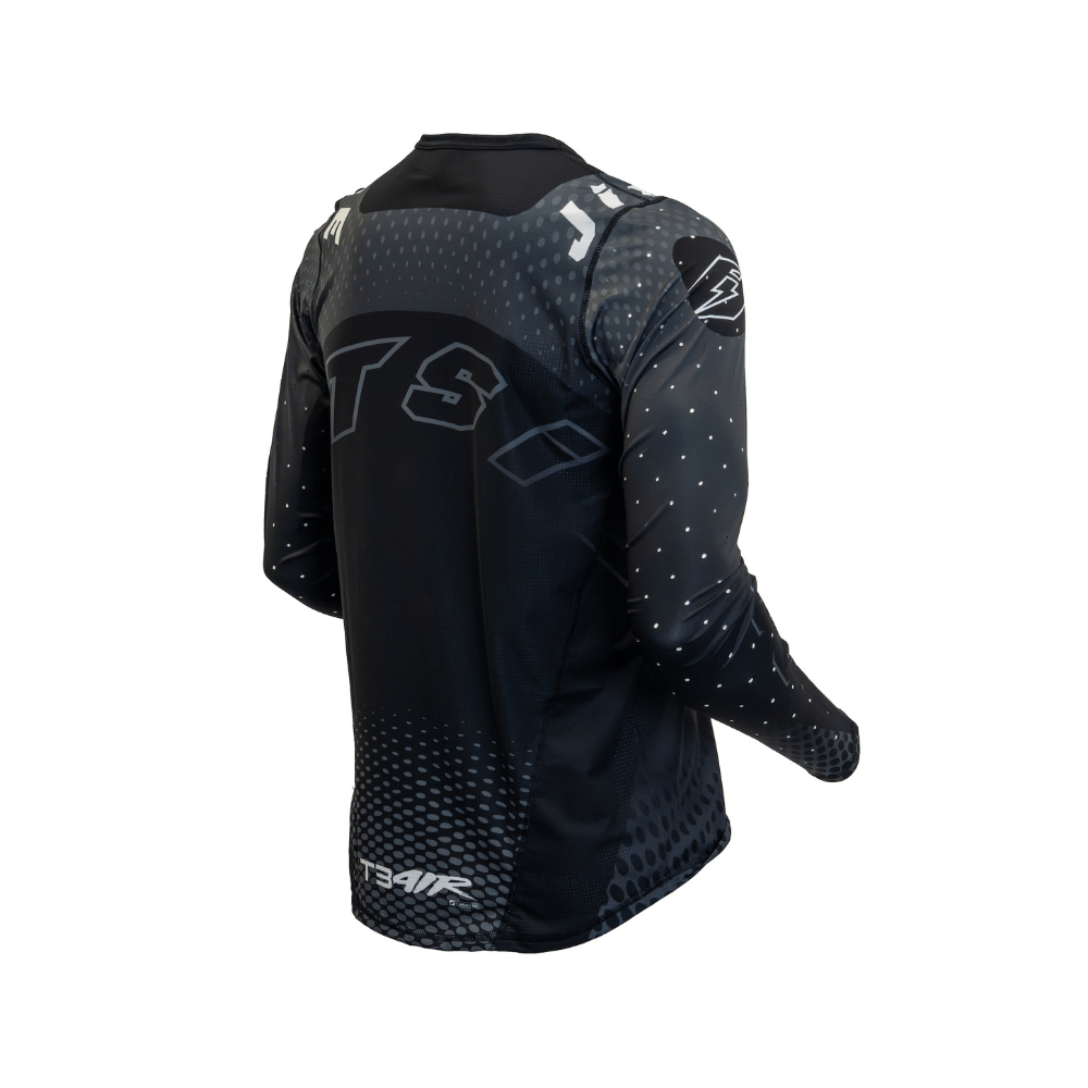Jitsie T3 Air Solid Trials Shirt - Black