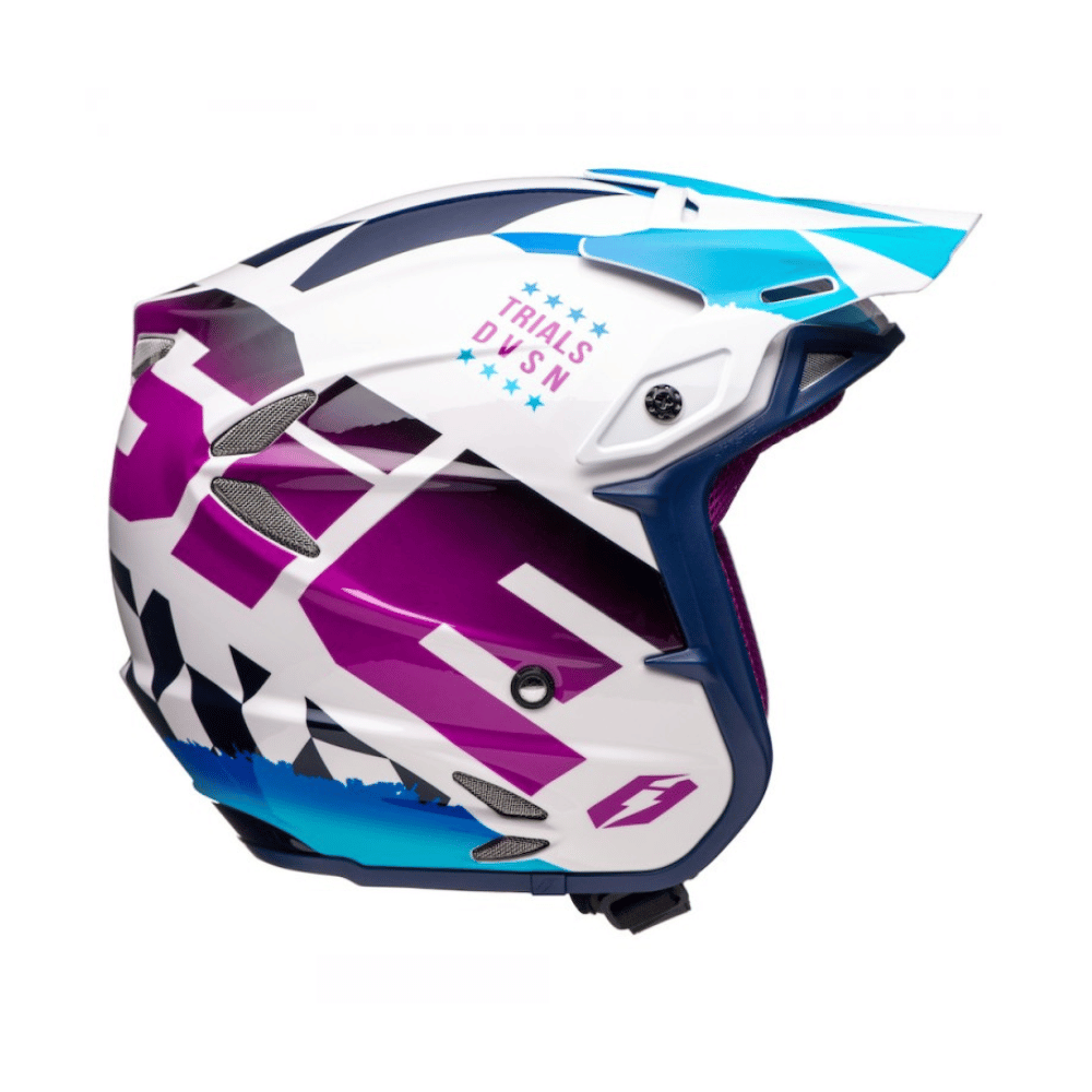 Jitsie Trials Helmet HT2 Sparkle - Road and Trials