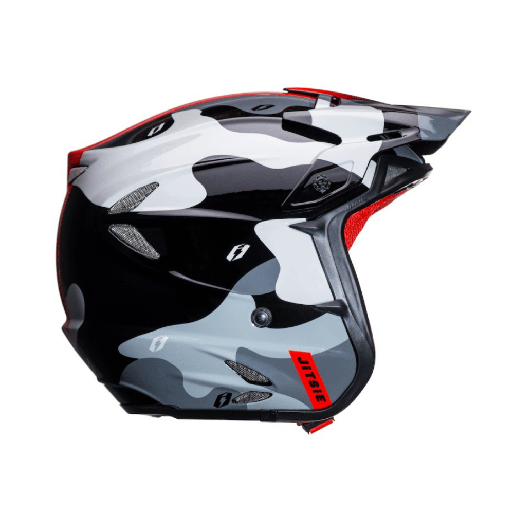 Jitsie Trials Helmet HT2 Core Camo - Road and Trials