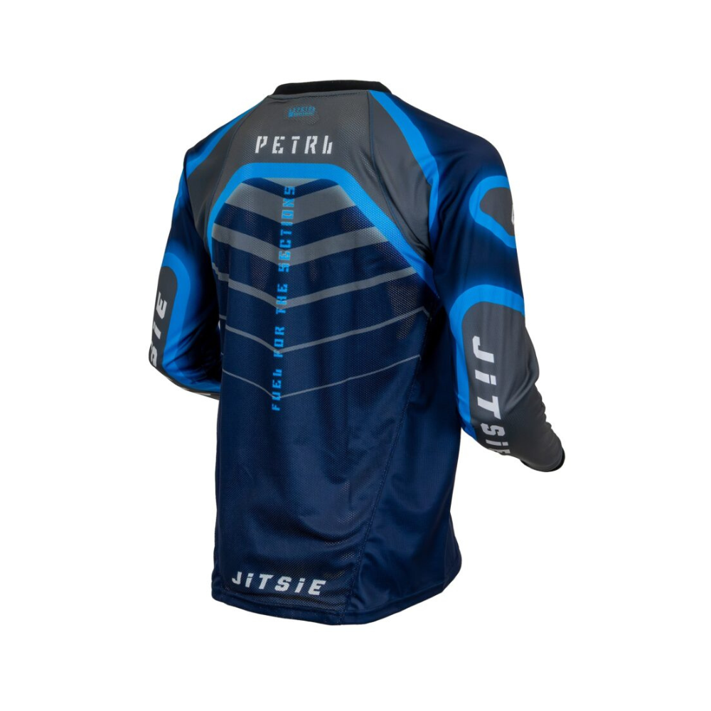 Jitsie L3 Petrl Trials Shirt - Blue - Road and Trials