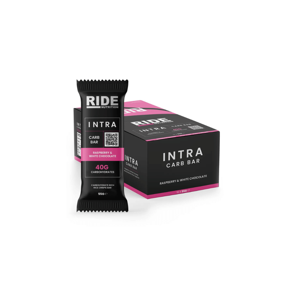 Ride Nutrition Intra Carb Bar Raspberry & White Chocolate | Energy Bar ...