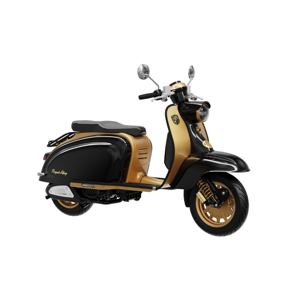 Royal Alloy JPS 350 - Gold / Black - Road and Trials