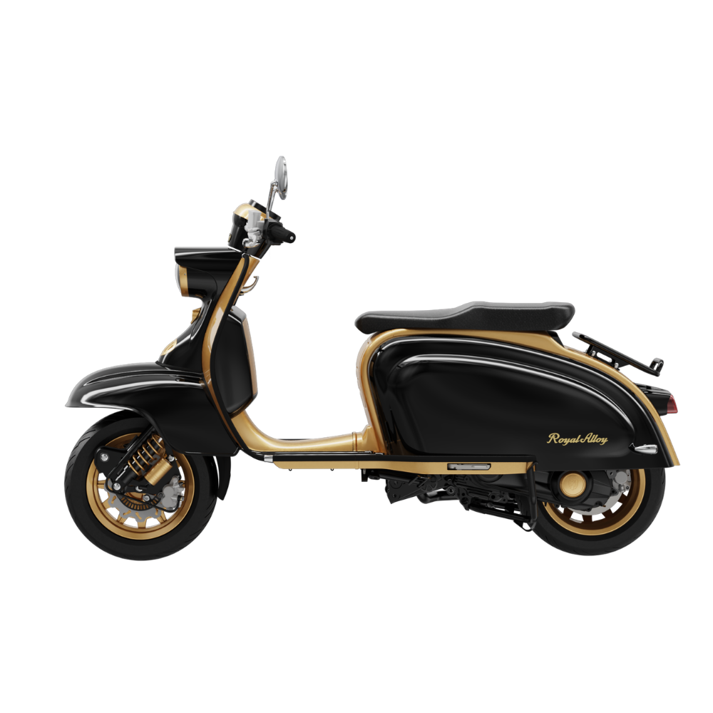 Royal Alloy JPS 350 - Gold / Black - Road and Trials