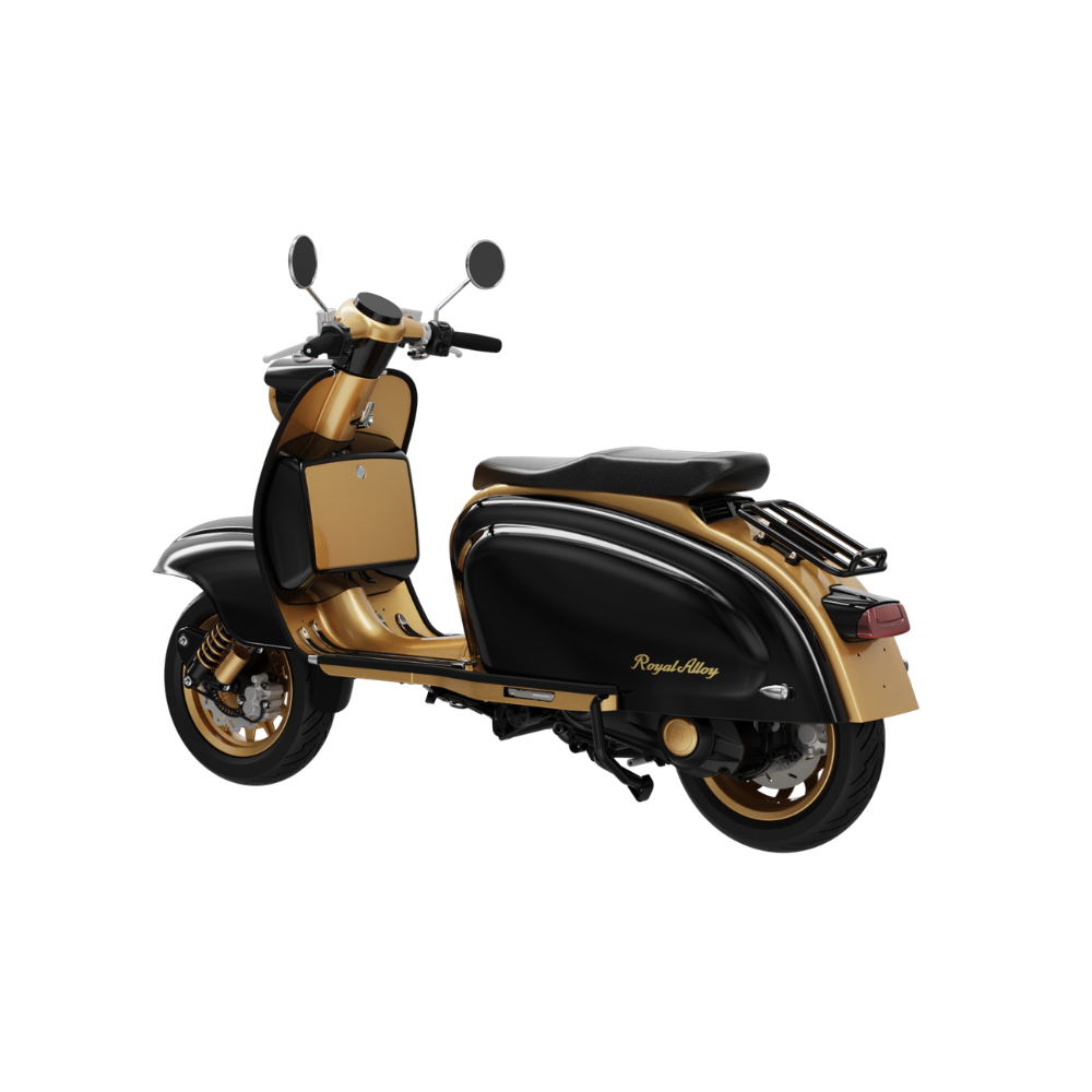 Royal Alloy JPS 350 - Gold / Black - Road and Trials