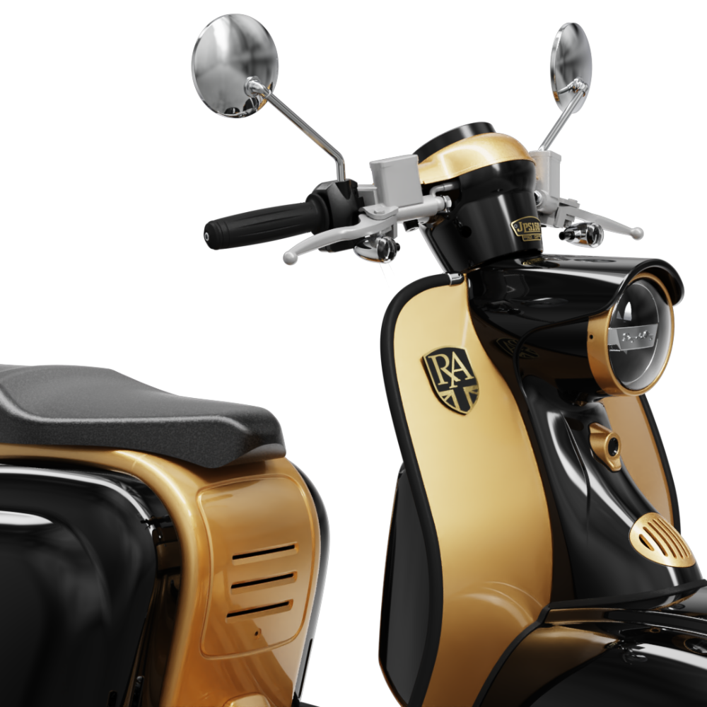 Royal Alloy JPS 350 - Gold / Black - Road and Trials