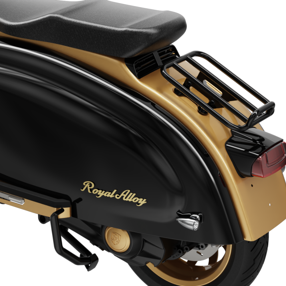 Royal Alloy JPS 350 - Gold / Black - Road and Trials