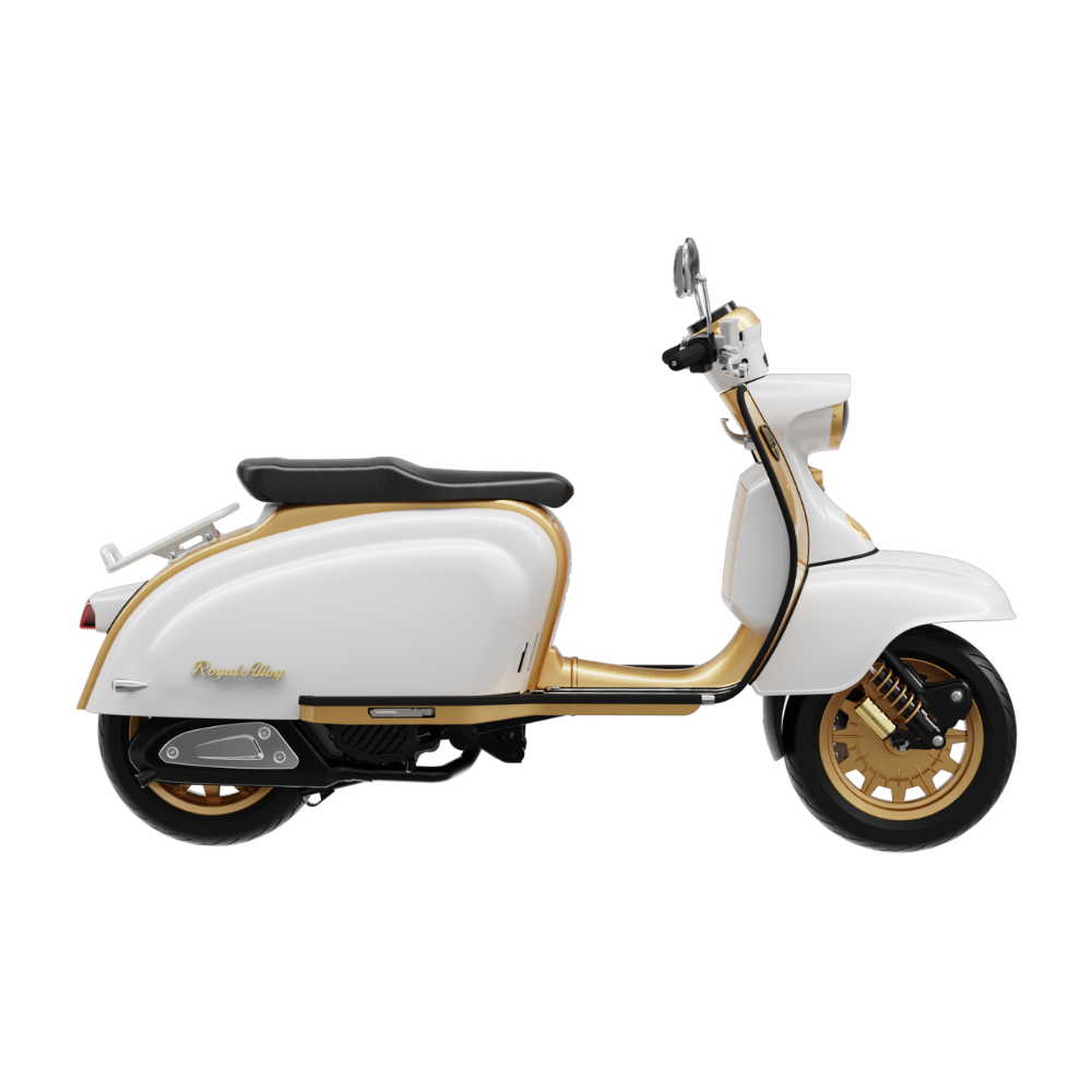 Royal Alloy JPS 350 - Gold / Ivory - Road and Trials