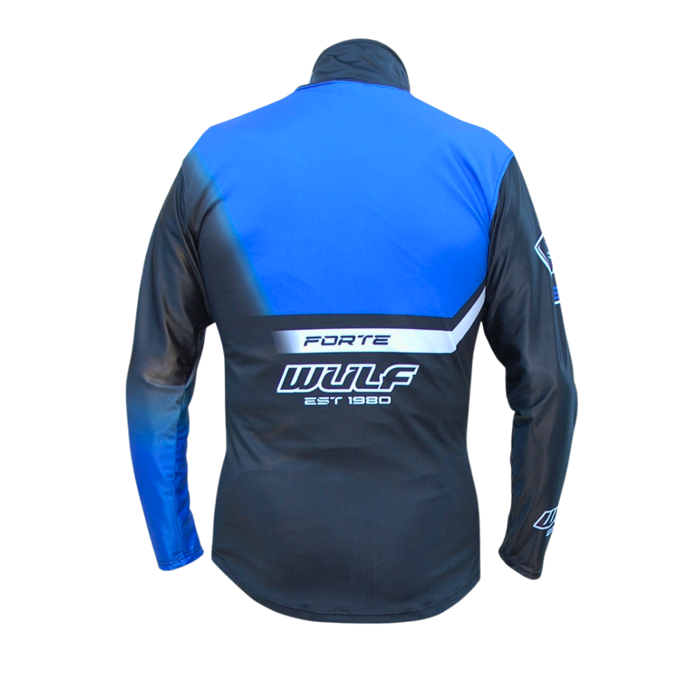 Wulfsport Adult Forte Comp Trial Shirt – Blue - Road and Trials