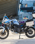 Zontes ZT703-F Adventure Bike + Full Luggage - Grey / Blue