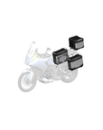 Zontes ZT703-F Adventure Bike + Full Luggage - Grey / Blue