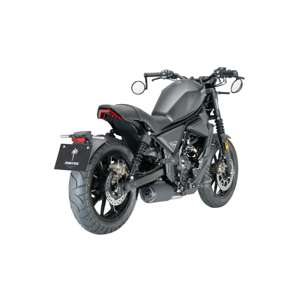 Zontes ZT125-C Cruiser - Black - Road and Trials