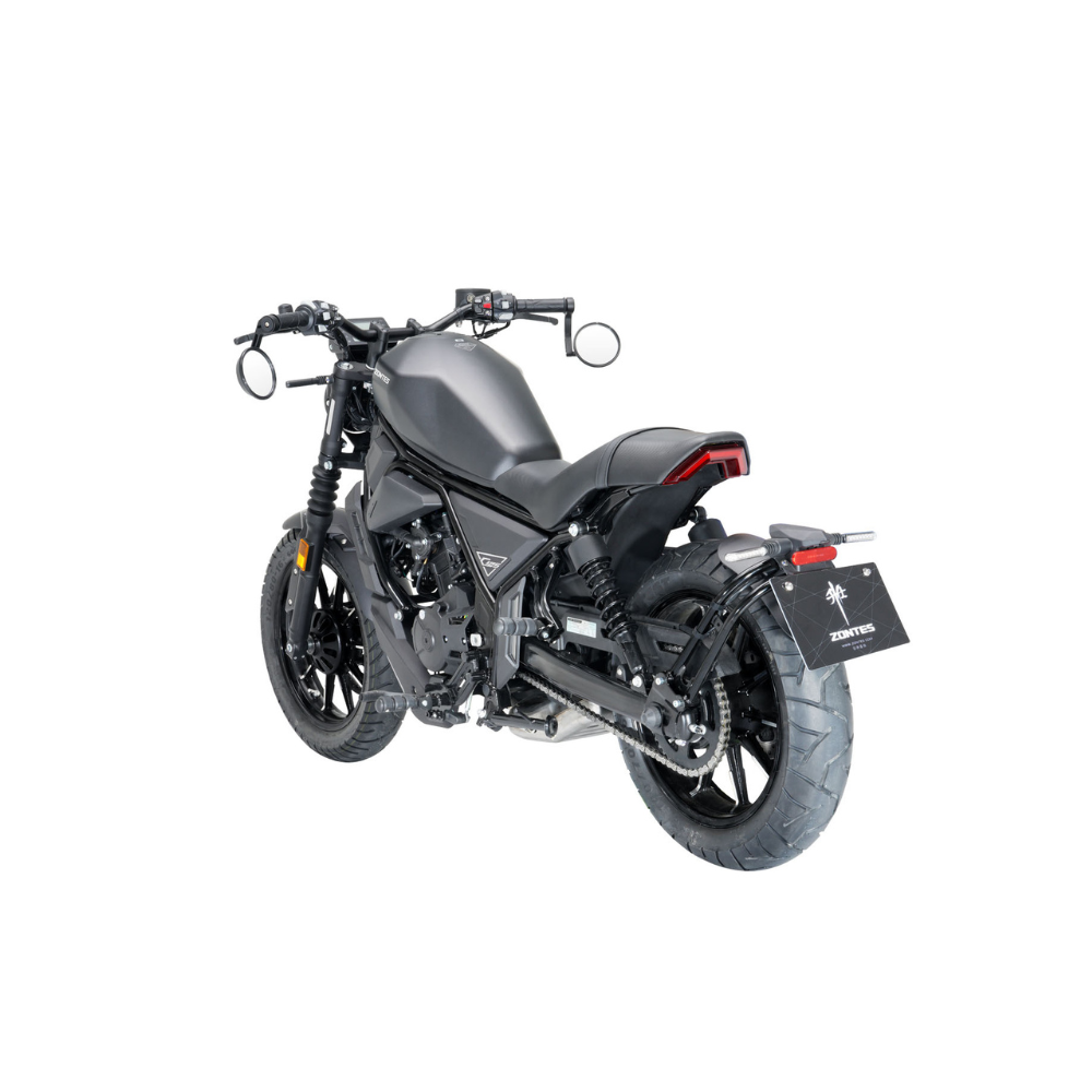 Zontes ZT125-C Cruiser - Black - Road and Trials