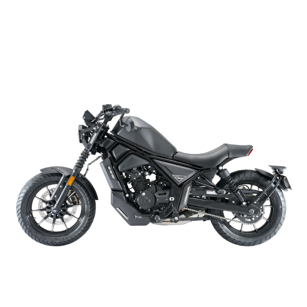 Zontes ZT125-C Cruiser - Black - Road and Trials