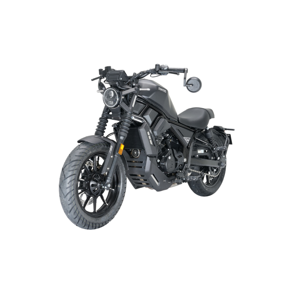 Zontes ZT125-C Cruiser - Black - Road and Trials