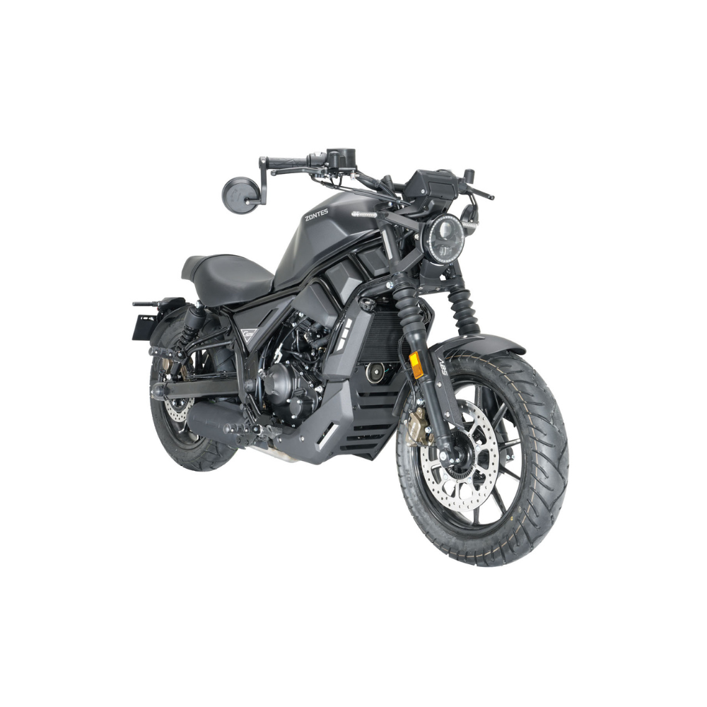 Zontes ZT125-C Cruiser - Black - Road and Trials