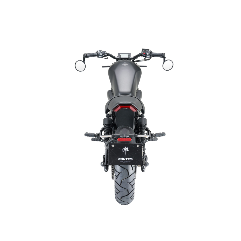 Zontes ZT125-C Cruiser - Black - Road and Trials
