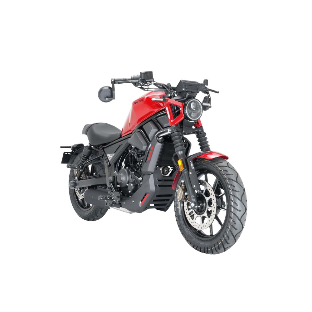 Zontes ZT125-C Cruiser - Red - Road and Trials