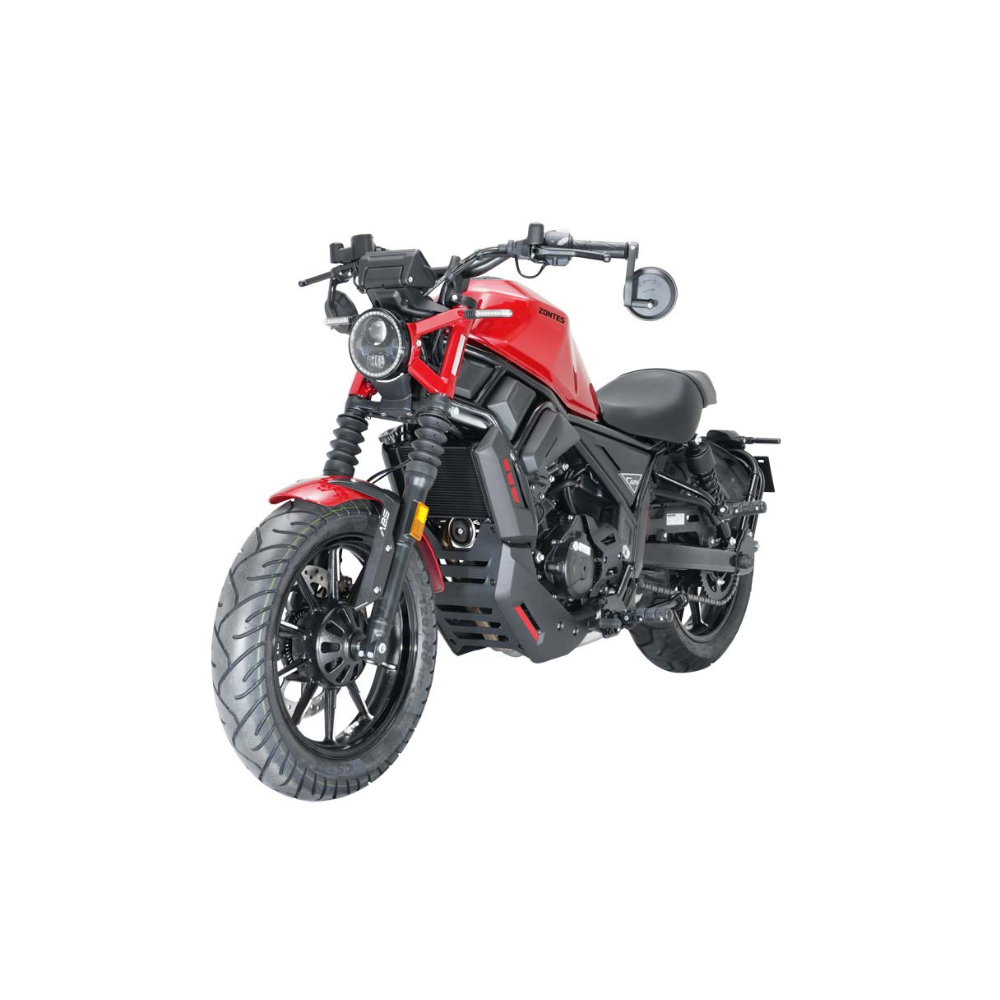 Zontes ZT125-C Cruiser - Red - Road and Trials