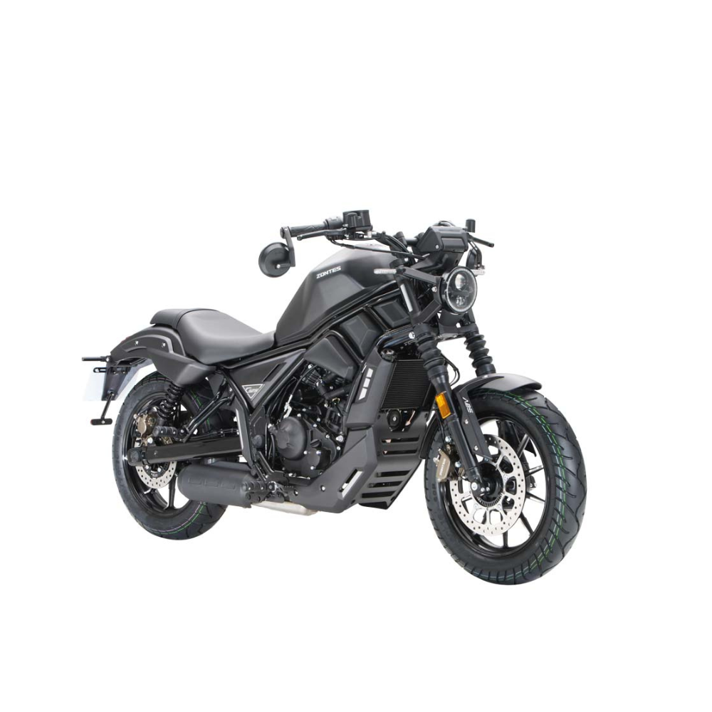 Zontes ZT125-C2 Cruiser - Black - Road and Trials