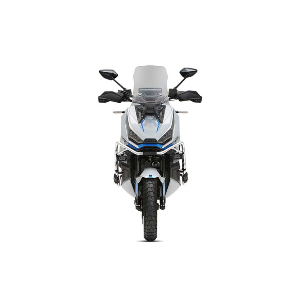 Zontes ZT368T-G Adventure Scooter - Grey / Blue