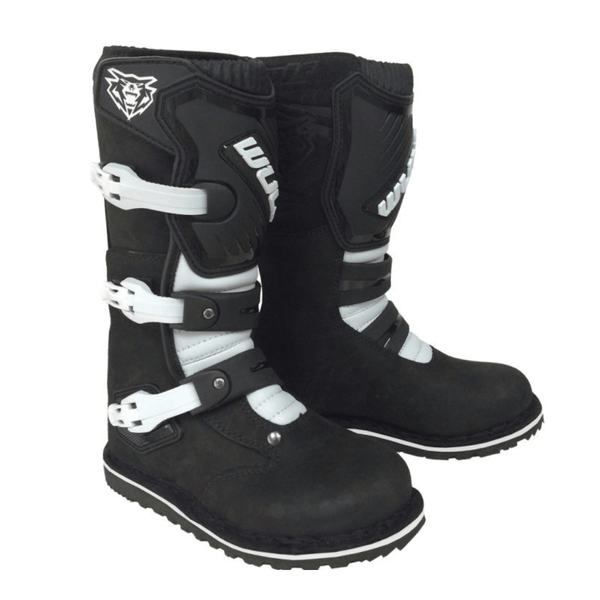 Kinder Motocross Stiefel Weiß - Motocross Kindermotorrad Pit Dirt Bike